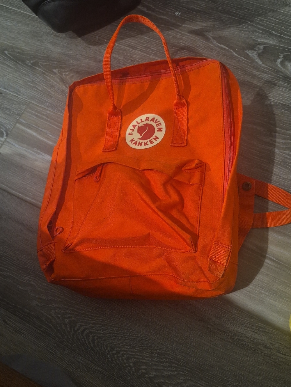 Fjallraven Kanken Backpack in Vibrant Orange